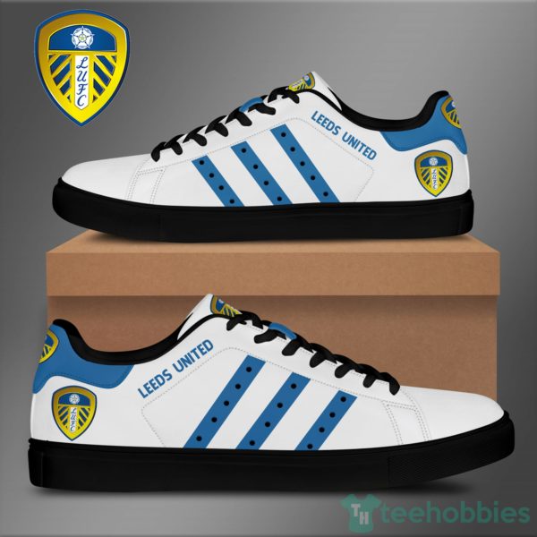 leeds united f.c white low top skate shoes 2 f8sjX 600x600px Leeds United F.C White Low Top Skate Shoes