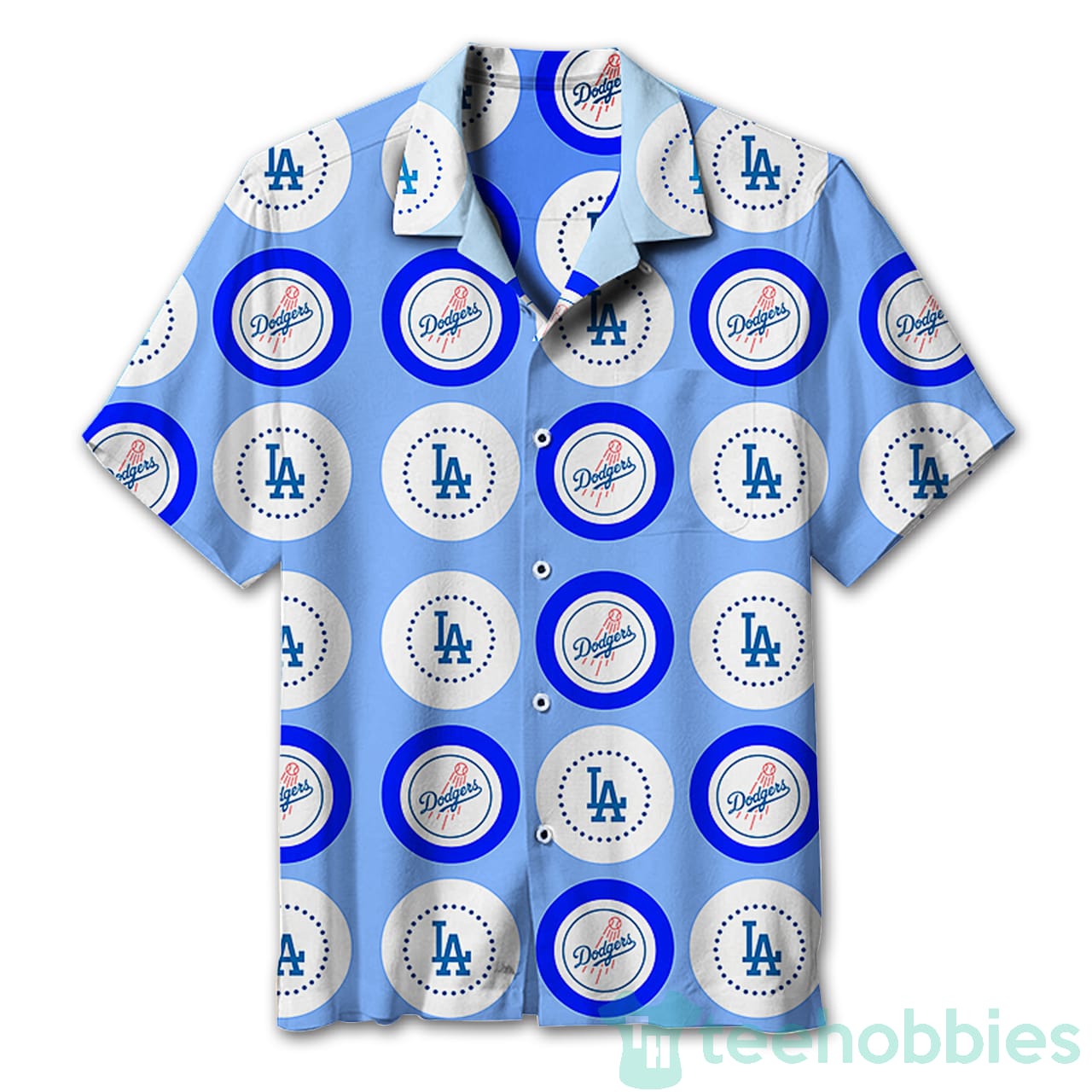Los Angeles Dodgers For Fans Hawaiian Shirt Product photo 1