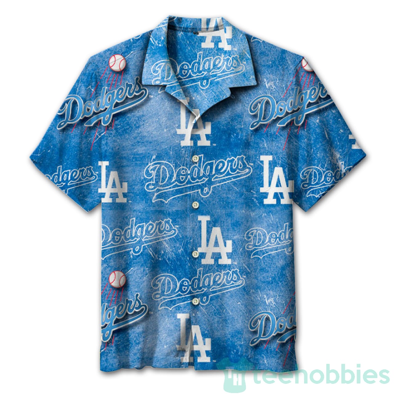 Los Angeles Dodgers Hawaiian Shirt Product photo 1