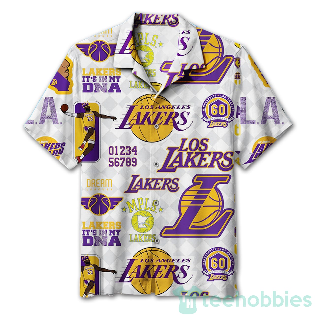Los Angeles Lakers It's In My DNA Hawaiian Shirt