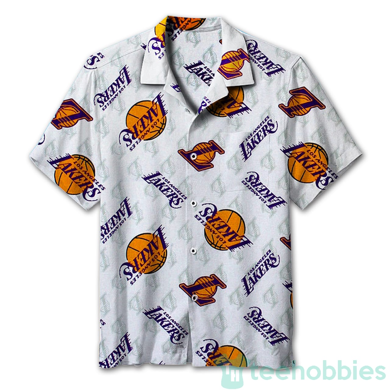 Los Angeles Lakers Vintage Hawaiian Shirt