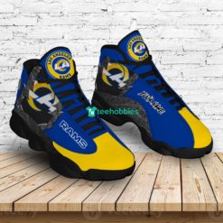 los angeles rams air jordan 13 sneakers shoes custom name personalized gifts 4 MZdOa 247x247px Los Angeles Rams Air Jordan 13 Sneakers Shoes Custom Name Personalized Gifts