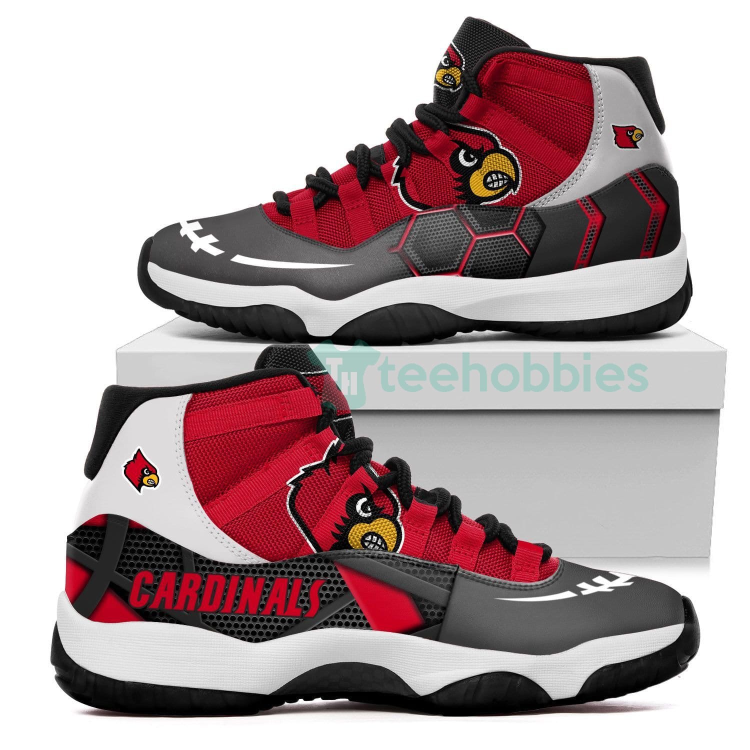 Louisville Cardinals New Air Jordan 11 Shoes Product photo 1