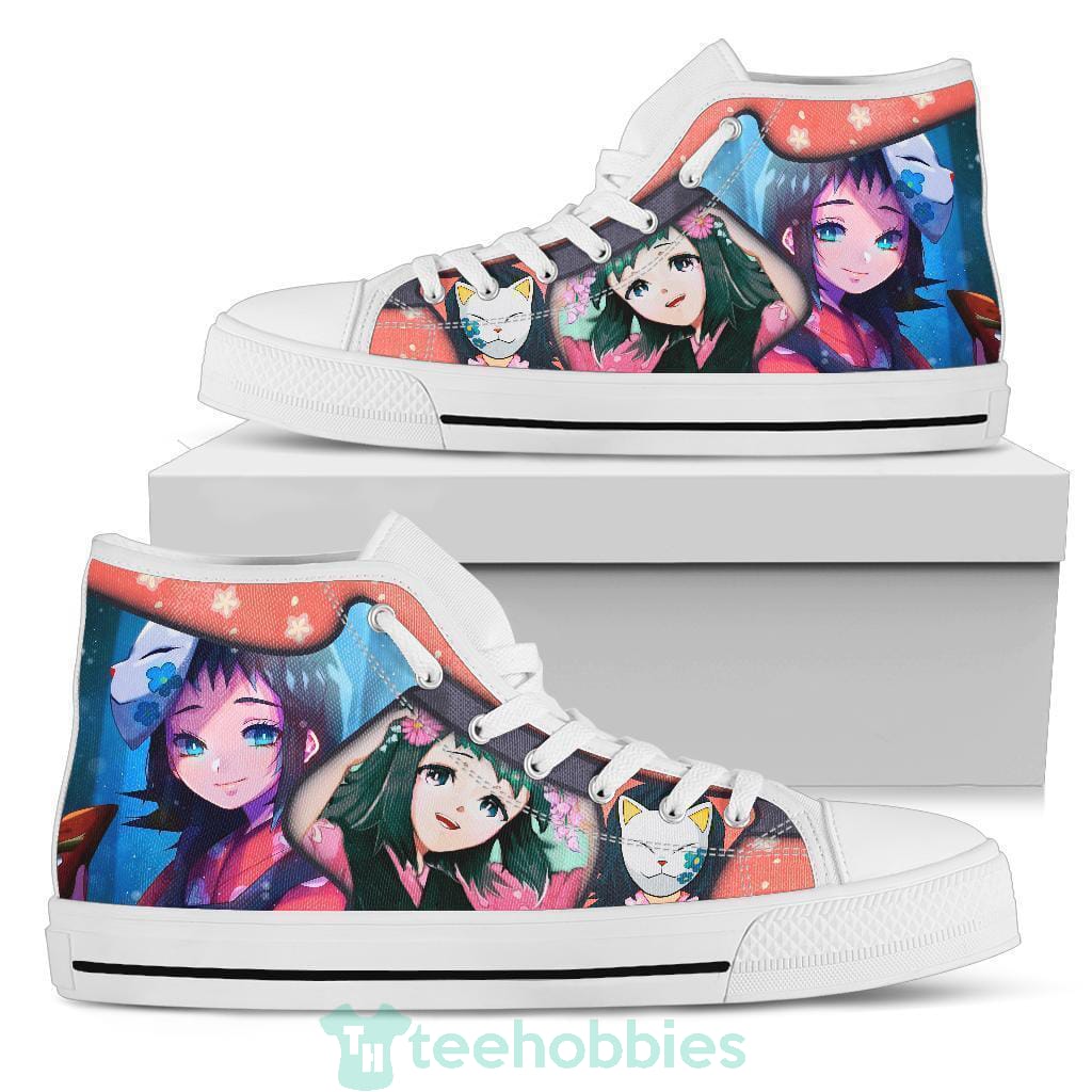 Makomo  Demon Slayer High Top Shoes Anime Fan Product photo 1