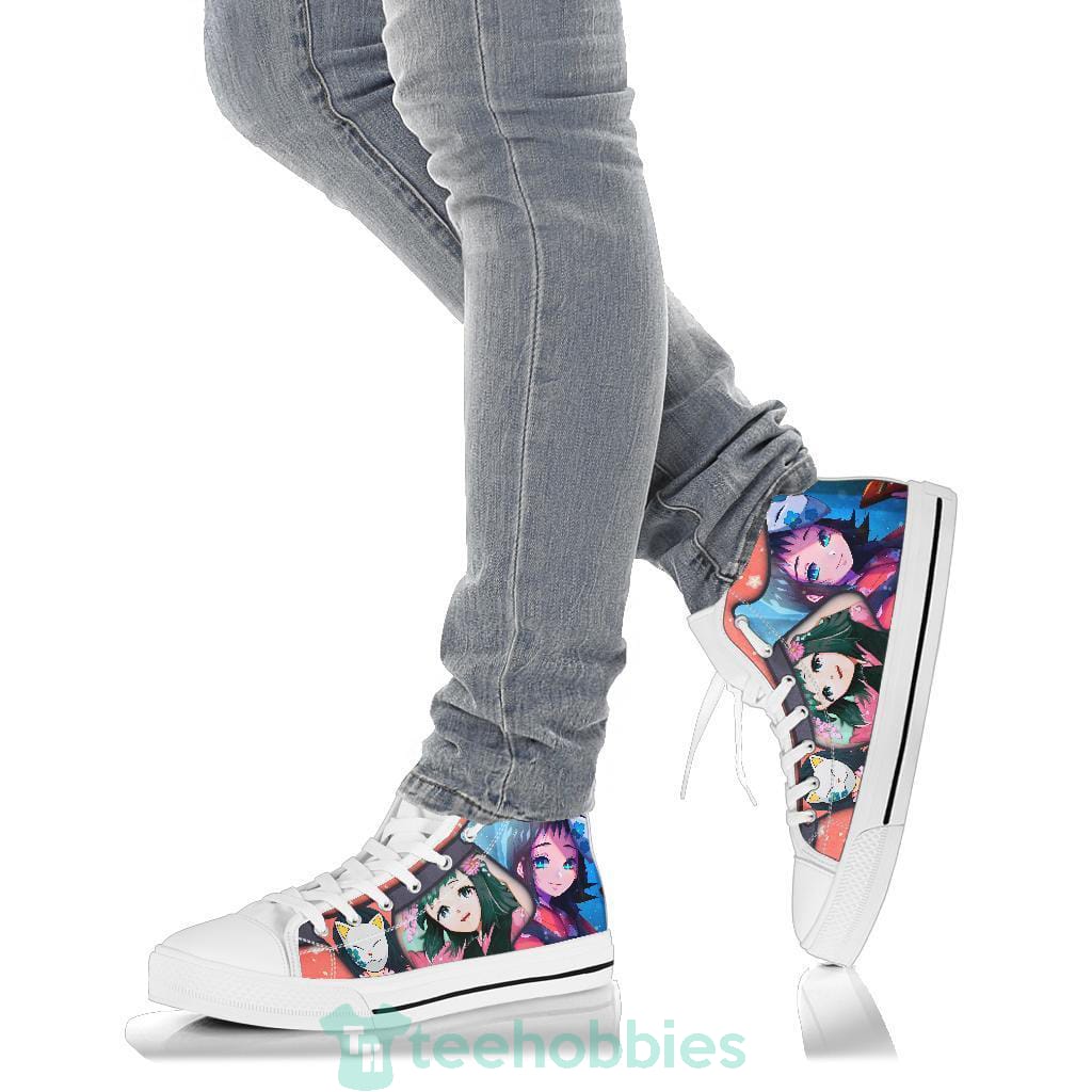 Makomo  Demon Slayer High Top Shoes Anime Fan Product photo 2