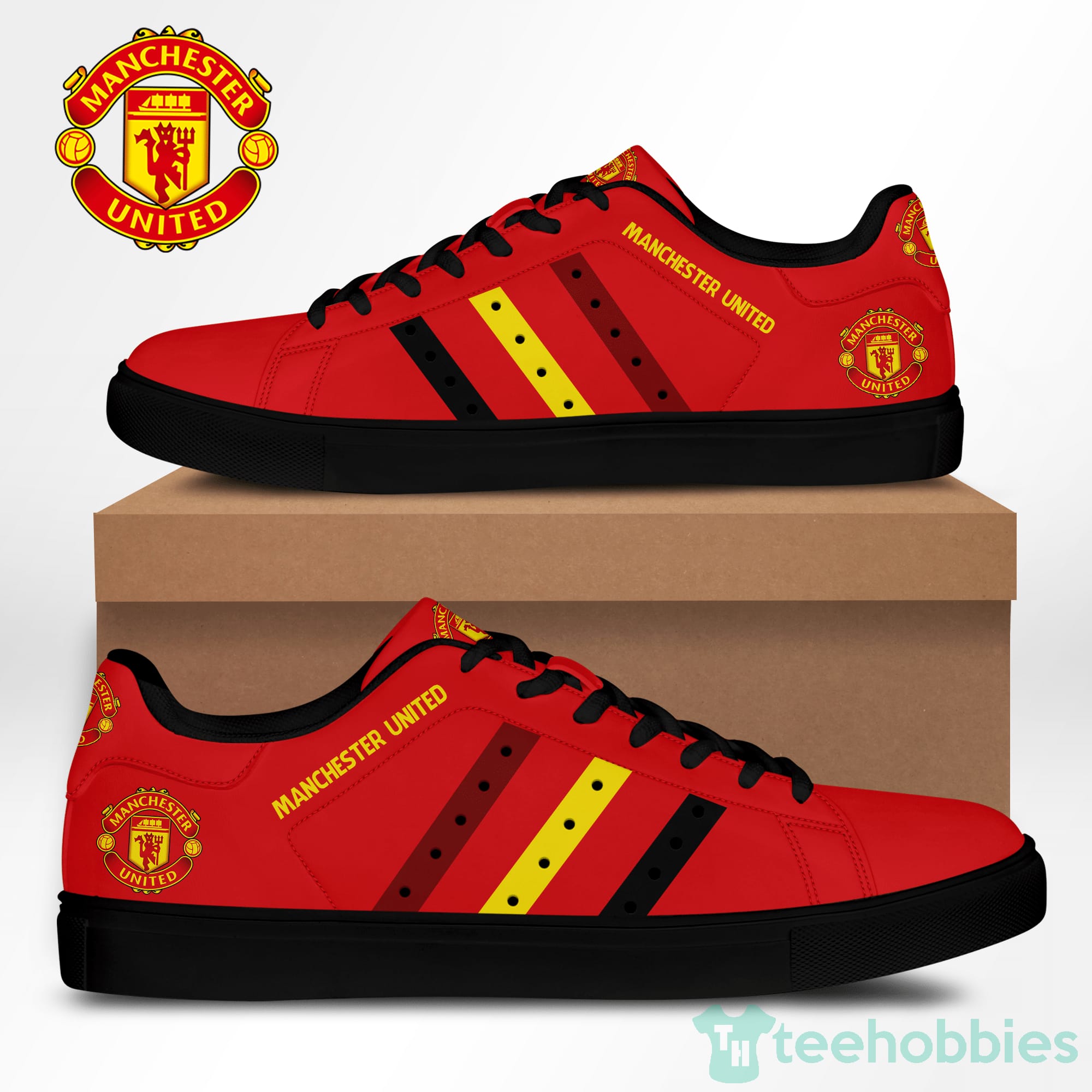 Manchester United Fc For Fans  Low Top Skate Shoes Product photo 2