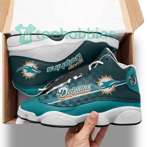 Miami Dolphins Air Jordan 13 Sneaker Shoes