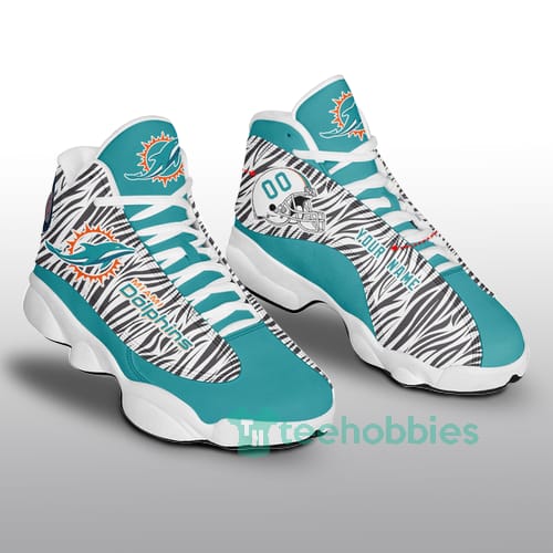 Miami Dolphins Football Personalized Shoes Air Jordan 13 Sneaker Shoes