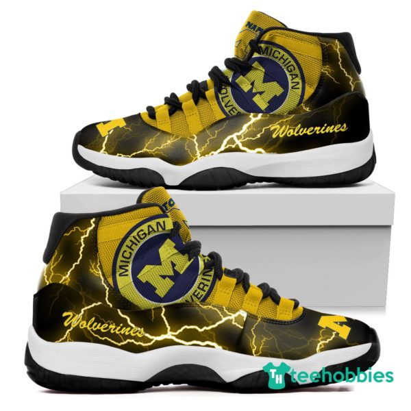 michigan wolverines custom air jordan 11 shoes gifts 1 1xHyZ 600x600px Michigan Wolverines Custom Air Jordan 11 Shoes Gifts