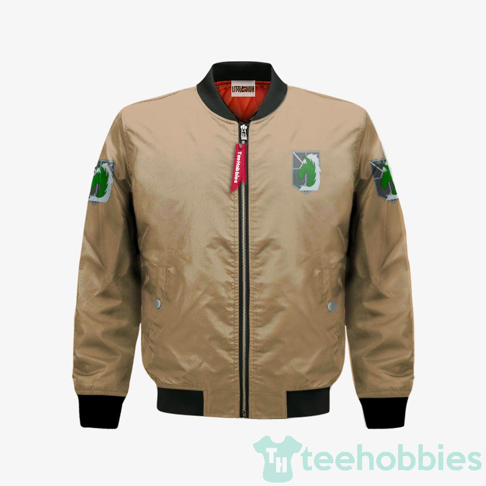 Military Police Regiment Custom Attack On Titan Cosplay Bomber Jacket Product photo 1