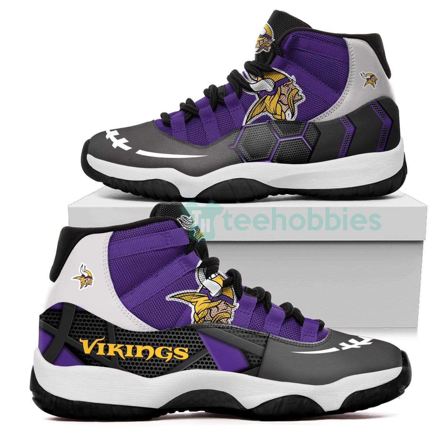 Minnesota Vikings New Air Jordan 11 Shoes