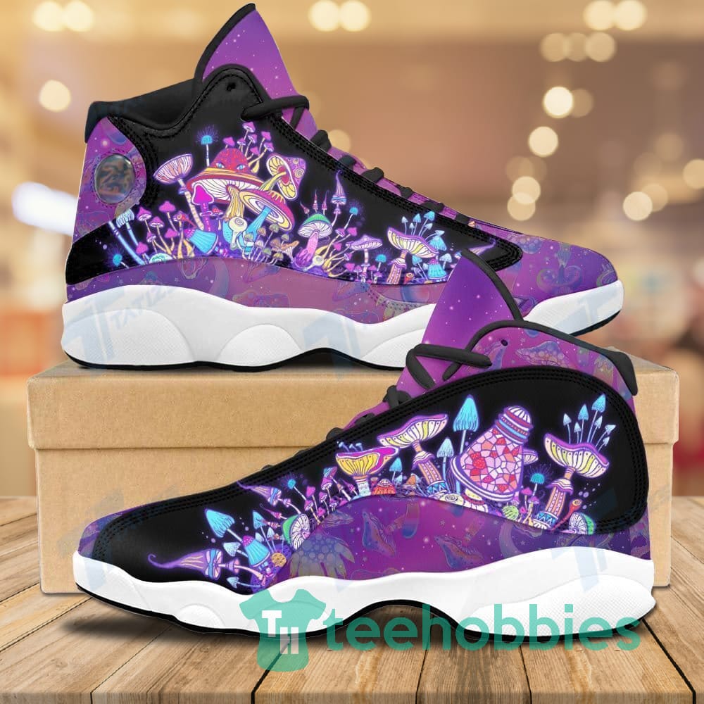 exciting take down Electrician Mushroom Psychedelic Color Air Jordan 13 Sneaker Shoes