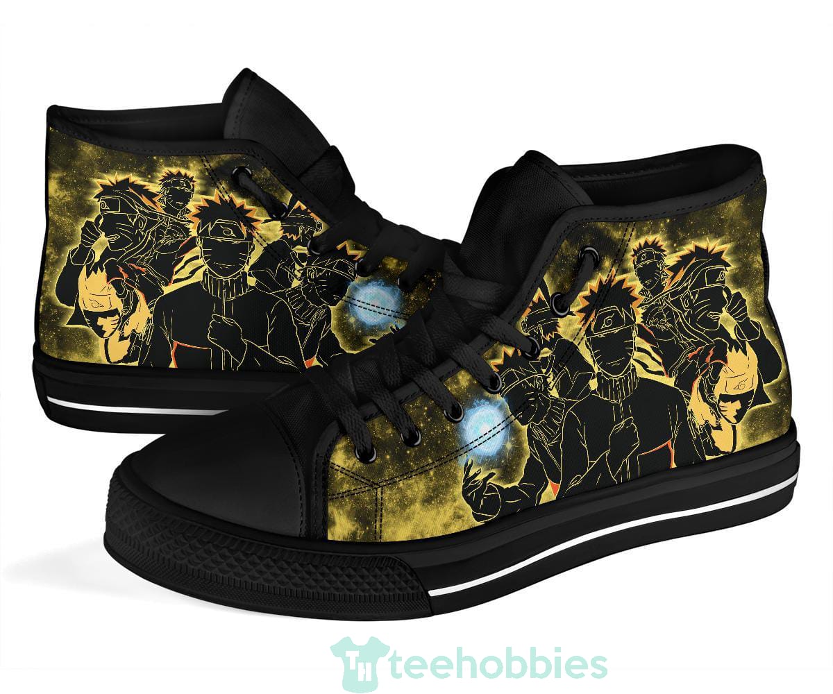 Naruto Graphic High Top Shoes Anime Fan Gift Idea Product photo 1