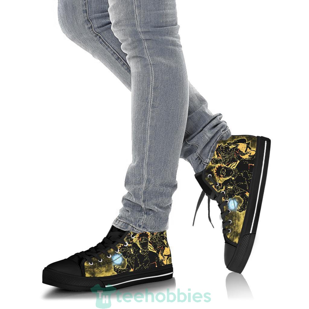 Naruto Graphic High Top Shoes Anime Fan Gift Idea Product photo 2