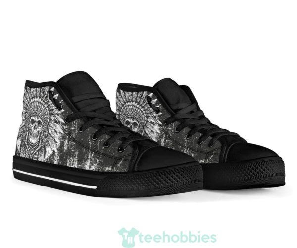 native american headdress high top shoes gift idea 4 XUHU9 600x500px Native American Headdress High Top Shoes Gift Idea