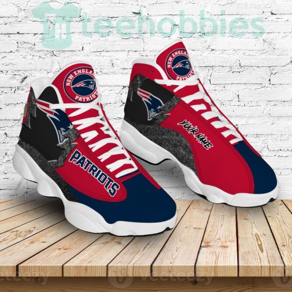 new england patriots air jordan 13 sneakers shoes custom name personalized gifts 3 sVMFM 600x600px New England Patriots Air Jordan 13 Sneakers Shoes Custom Name Personalized Gifts