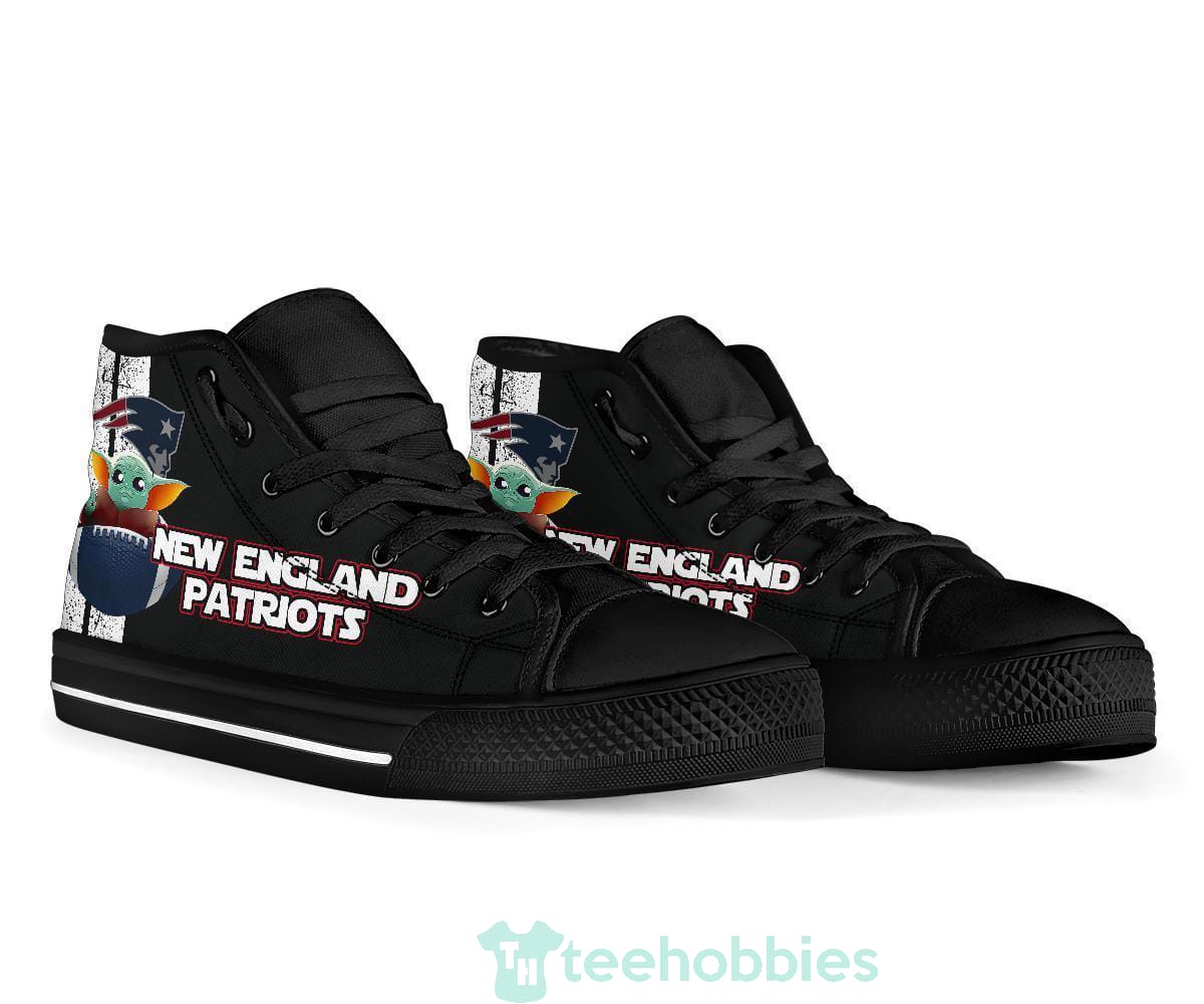 New England Patriots Baby Yoda High Top Shoes Product photo 2