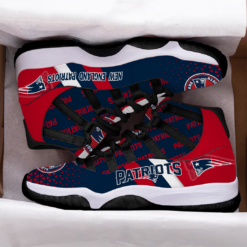 New England Patriots For Fans Air Jordan 11 Shoes - Women's Air Jordan 11 - Red