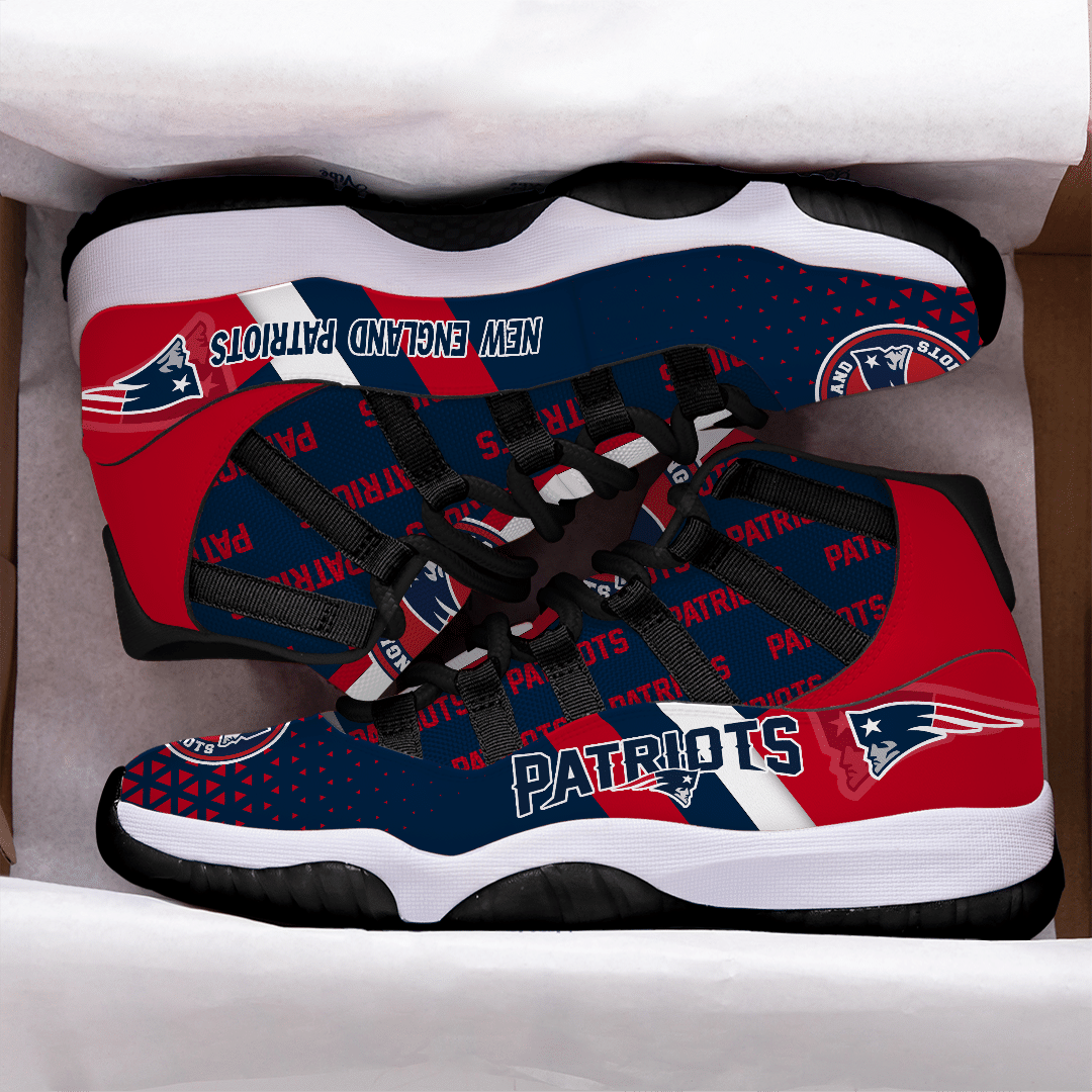 New England Patriots For Fans Air Jordan 11 Shoes style: Women's Air Jordan 11, color: Red