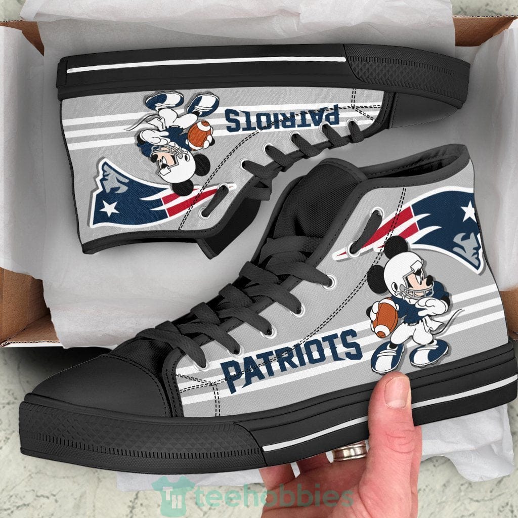 New England Patriots  High Top Shoes Fan Gift Product photo 1