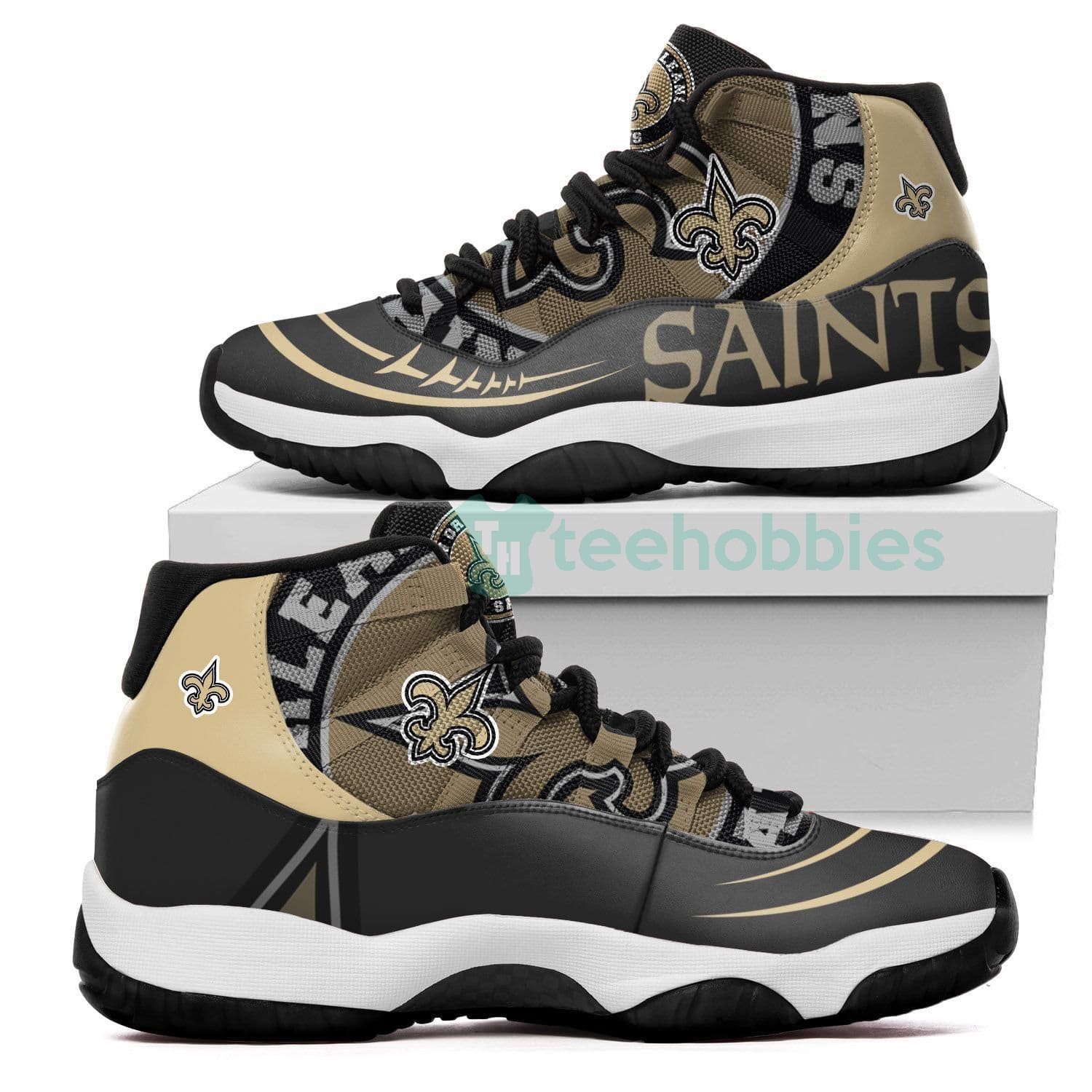 New Orleans Saints New Air Jordan 11 Shoes Fans