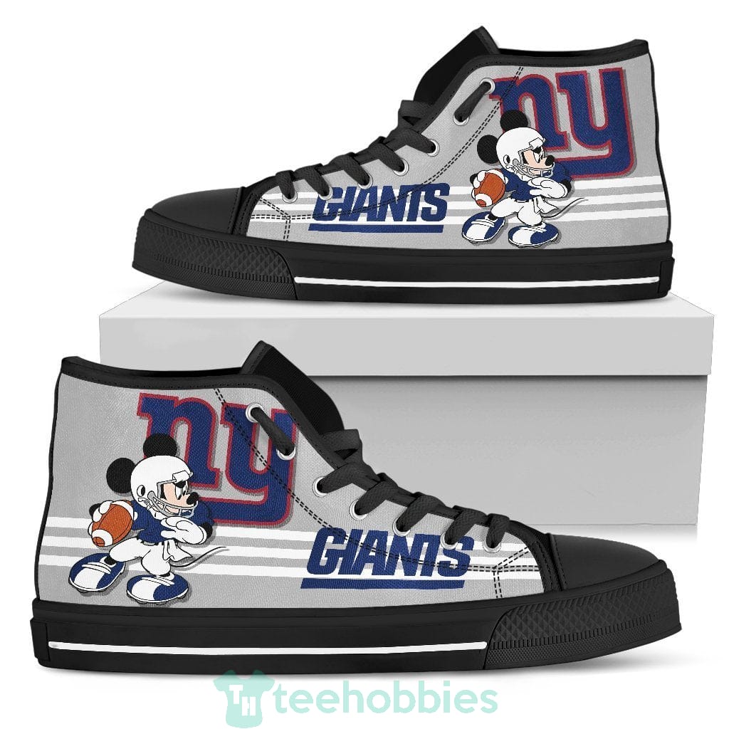 New York Giants  High Top Shoes Fan Gift Product photo 2