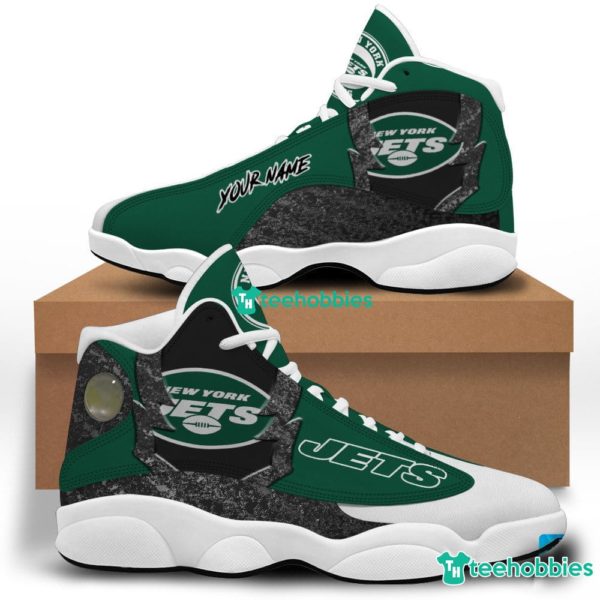 new york jets air jordan 13 sneakers shoes custom name personalized gifts 2 3qLsP 600x600px New York Jets Air Jordan 13 Sneakers Shoes Custom Name Personalized Gifts