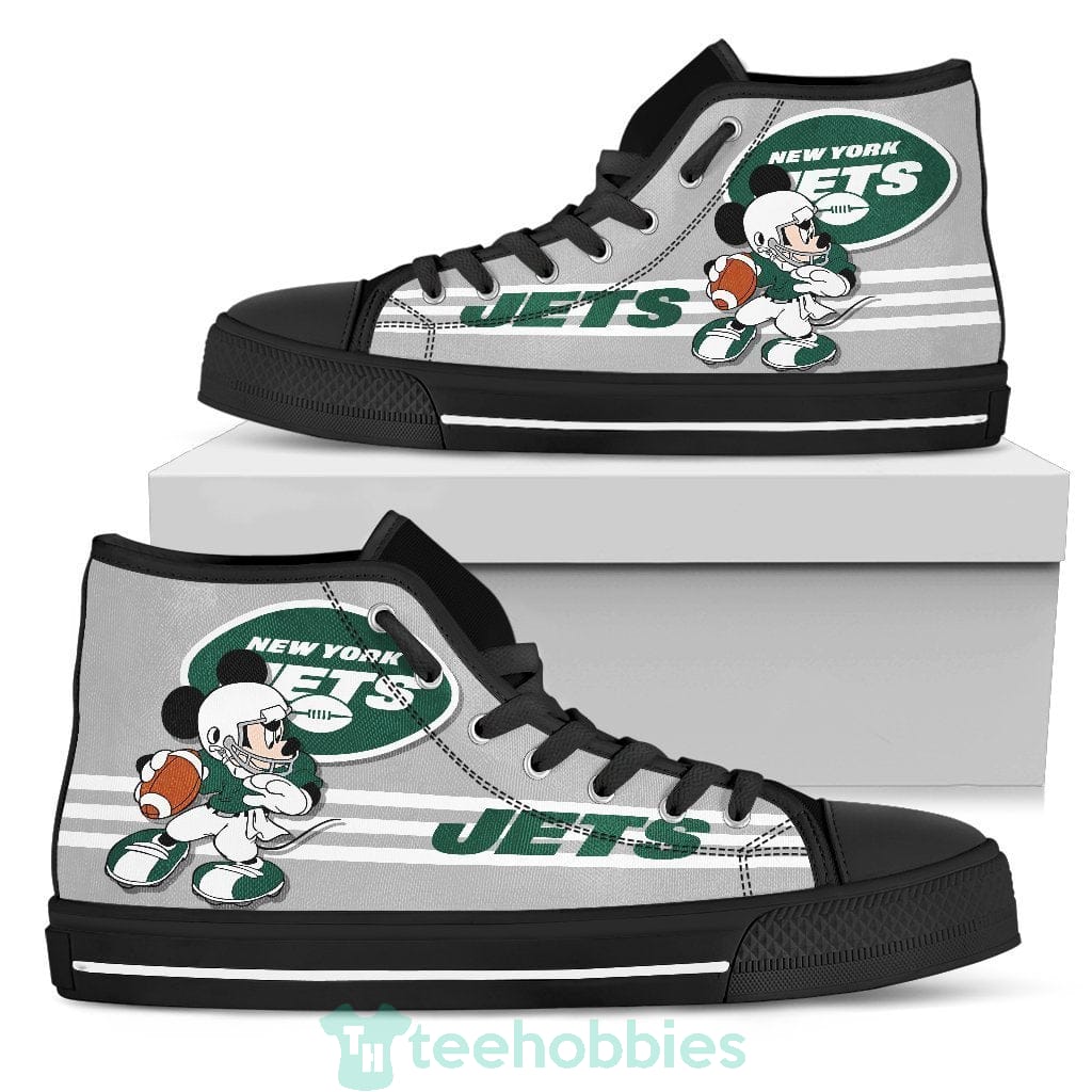New York Jets  High Top Shoes Fan Gift Product photo 2