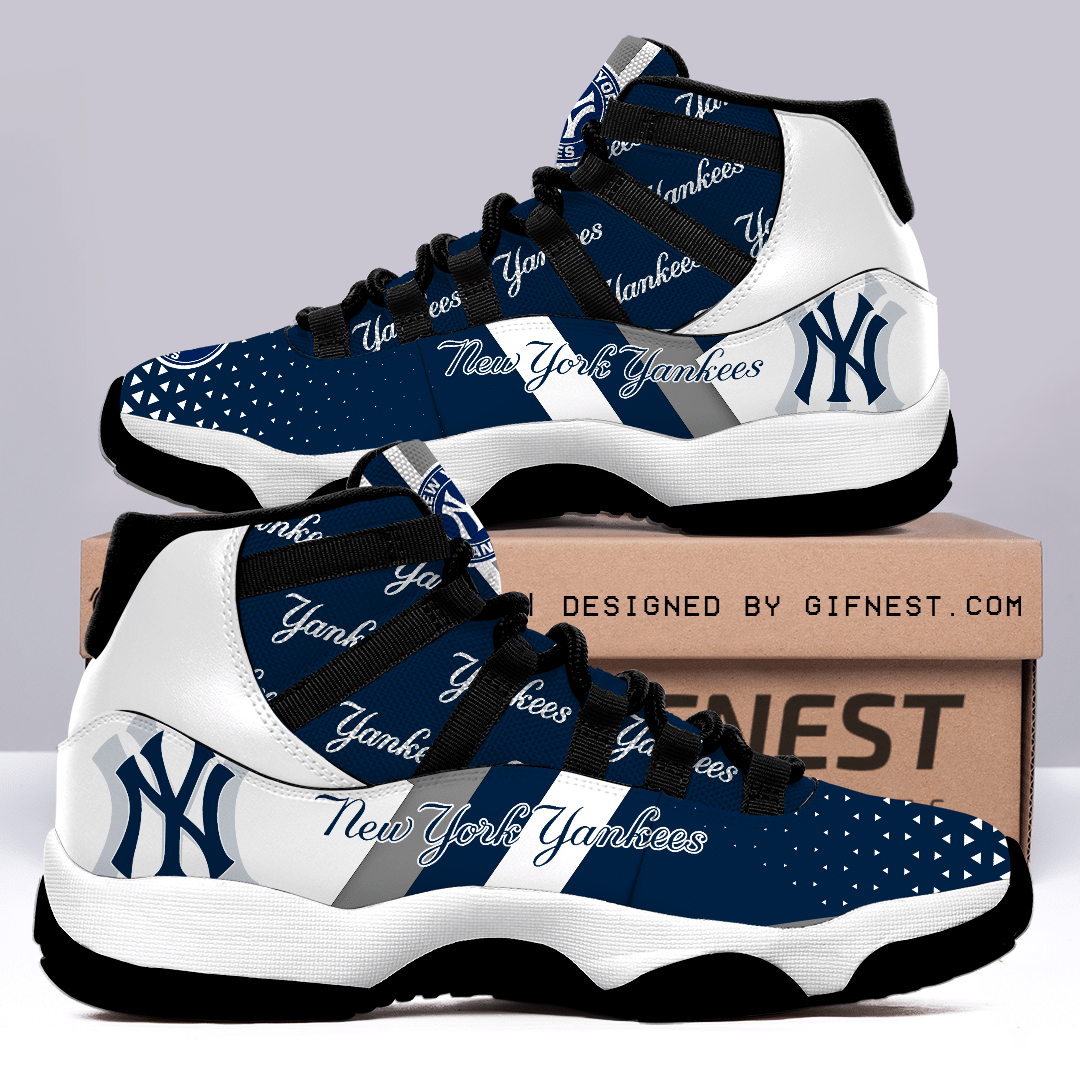 MLB New York Yankees Air Jordan11 Shoes