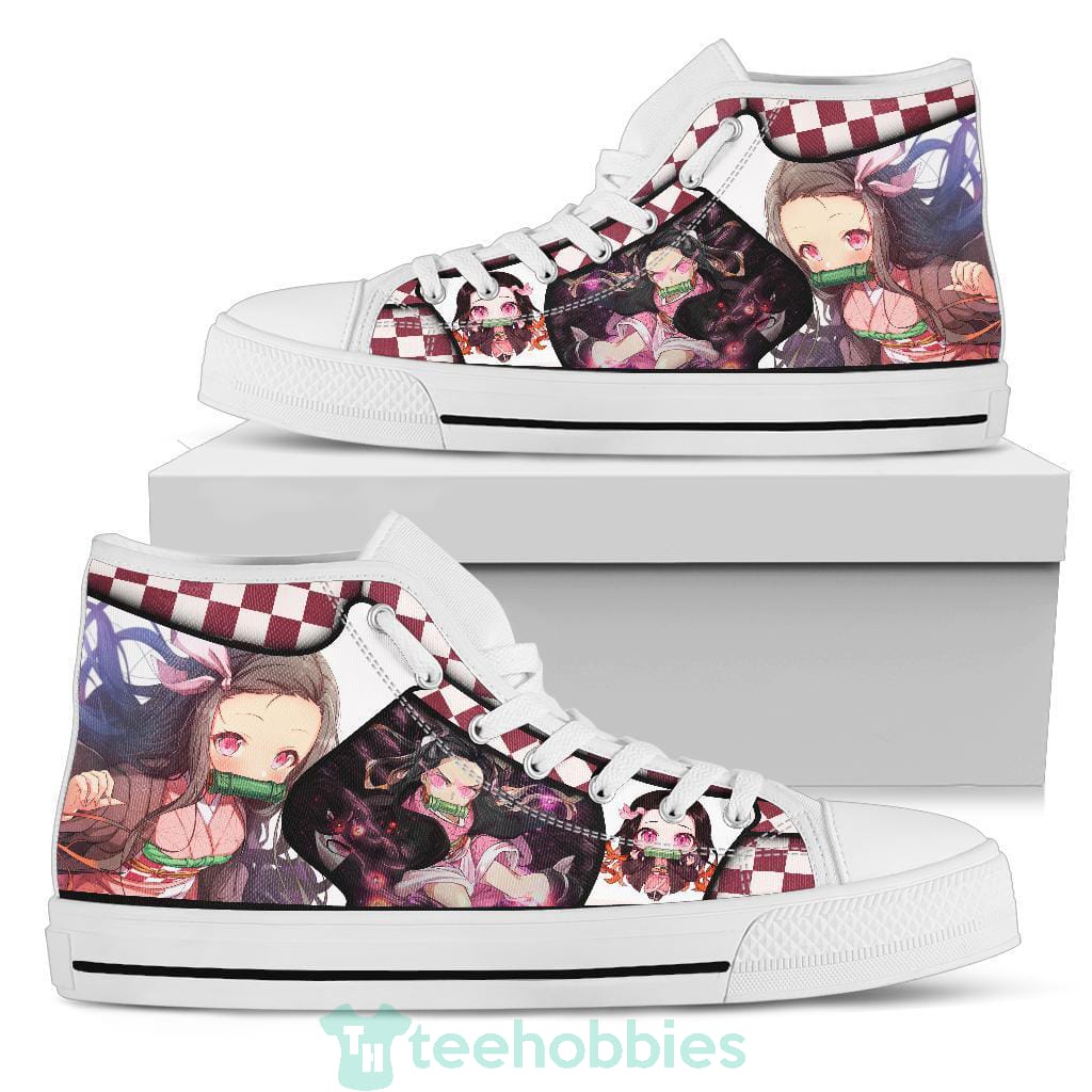 Nezuko Demon Slayer  High Top Shoes Anime Fan Product photo 1