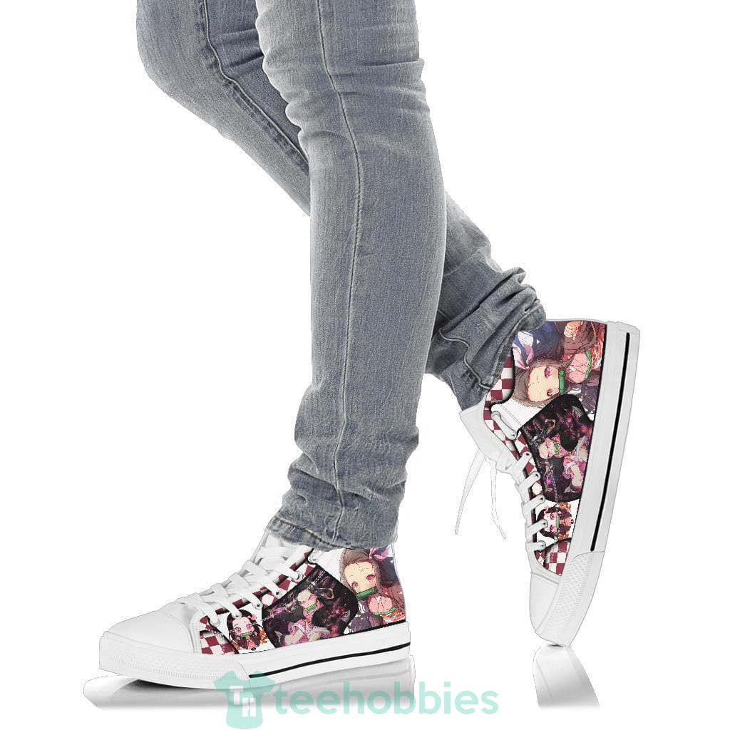 Nezuko Demon Slayer  High Top Shoes Anime Fan Product photo 2