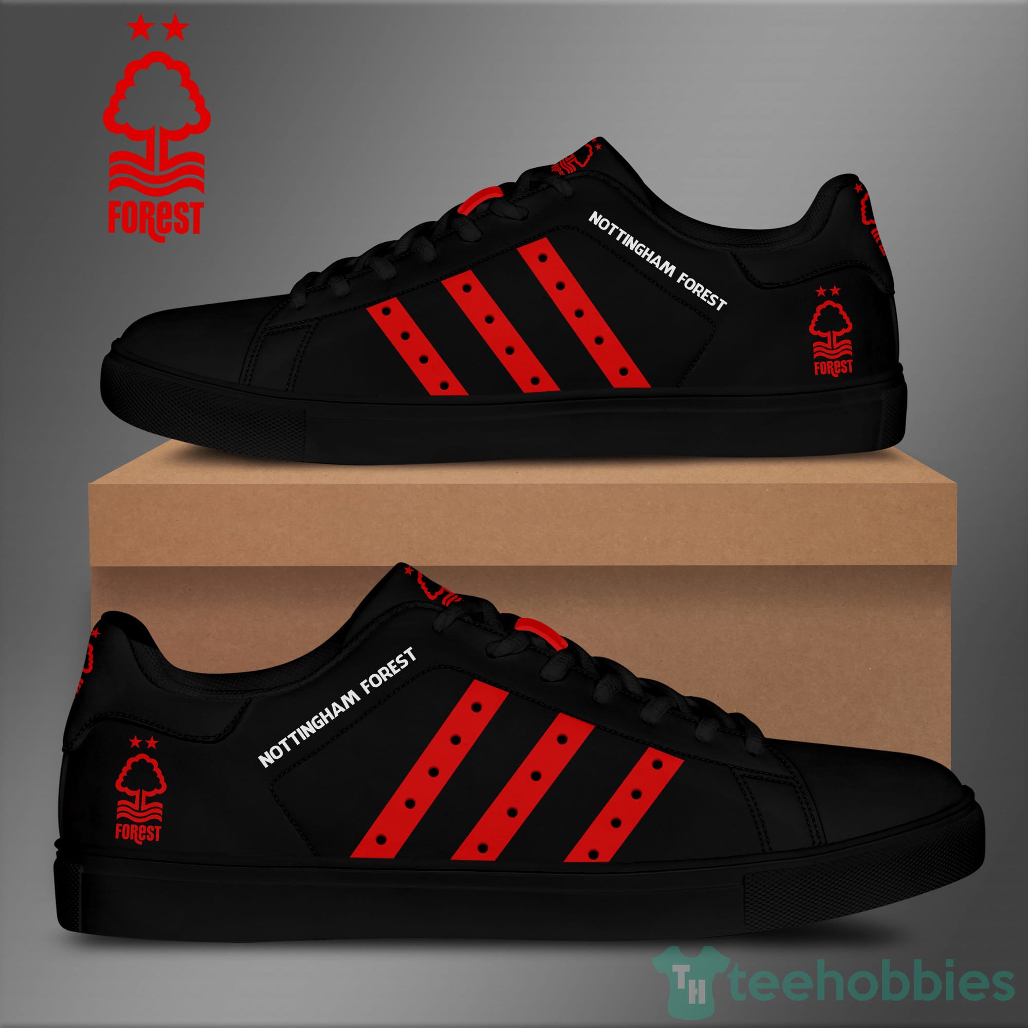 Nottingham Forest Fc Low Top Skate Shoes Product photo 1