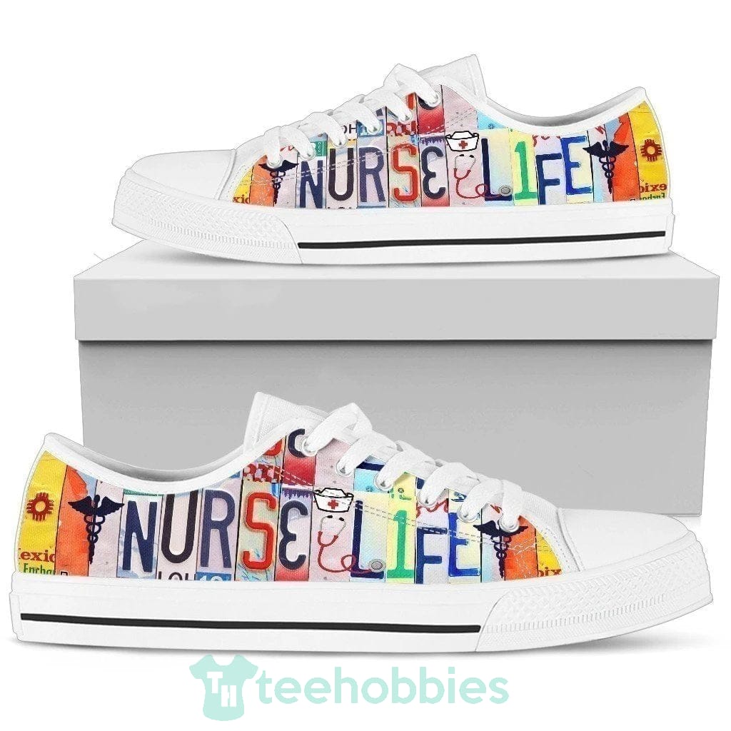 Nurse Life Low Top Shoes Funny Gift