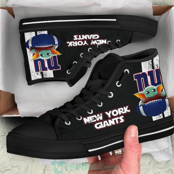 ny giants baby yoda high top shoes 2 5tZLs 600x600px NY Giants Baby Yoda High Top Shoes
