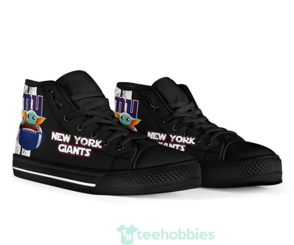 ny giants baby yoda high top shoes 3 tTZr9 600x500px NY Giants Baby Yoda High Top Shoes