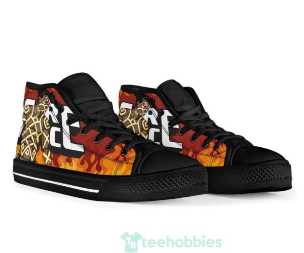 ogun montgomery fire force anime high top shoes 3 lSnqN 600x500px Ogun Montgomery Fire Force Anime High Top Shoes