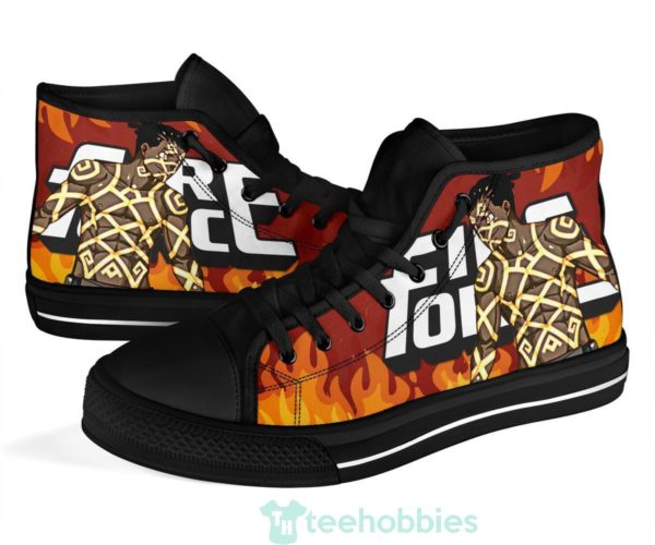 ogun montgomery fire force anime high top shoes 4 WZvdq 600x500px Ogun Montgomery Fire Force Anime High Top Shoes