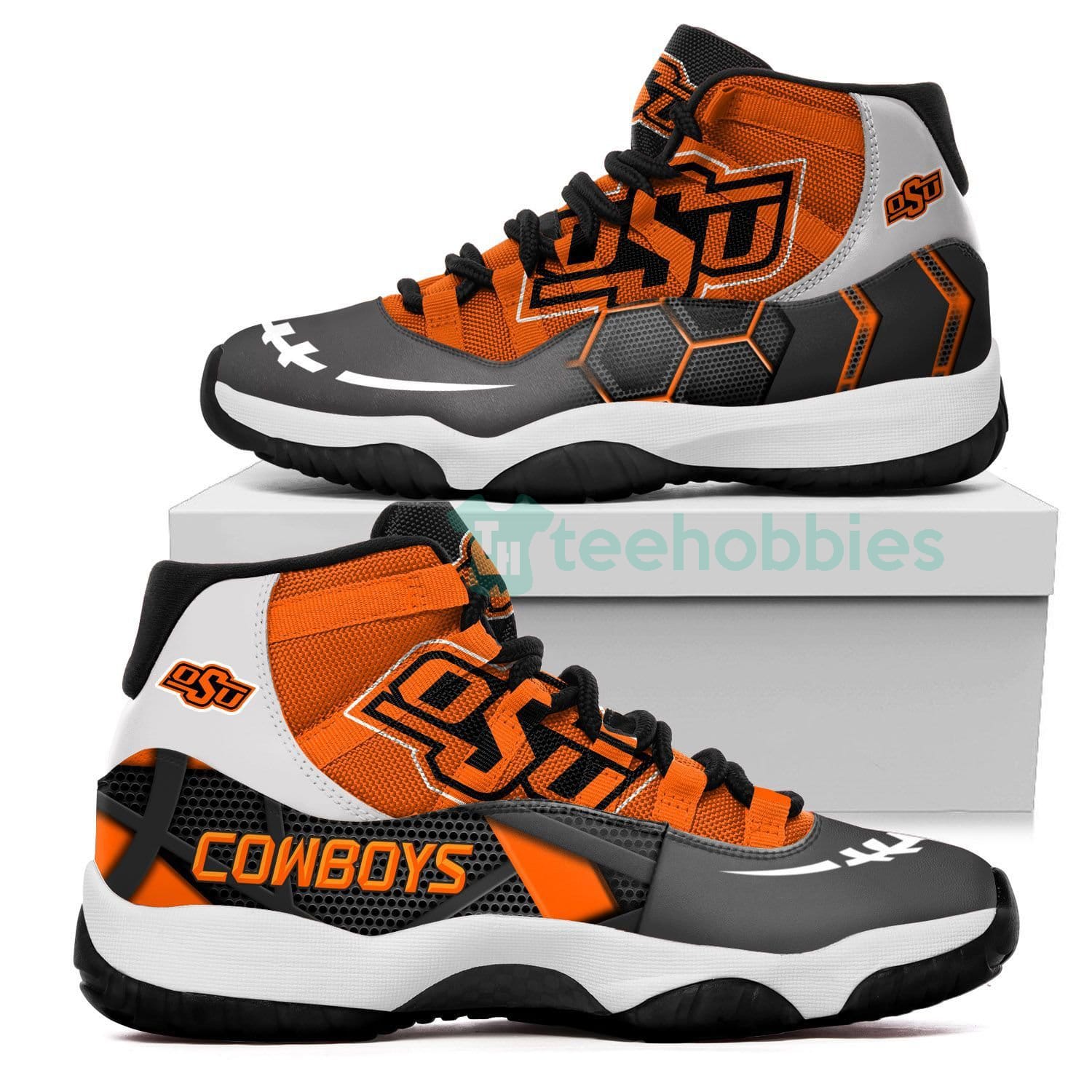 Oklahoma State Cowboys New Air Jordan 11 Shoes Fans