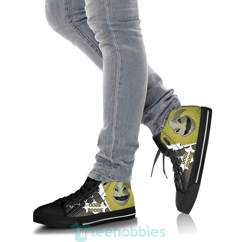 Oogie Boogie  Nightmare High Top Shoes Fan Gift Product photo 2