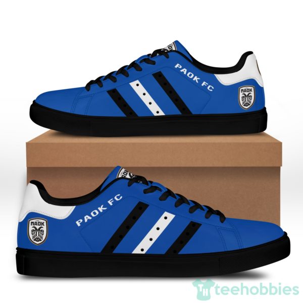 paok fc fan blue low top skate shoes 2 N0Kob 600x600px Paok Fc Fan Blue Low Top Skate Shoes