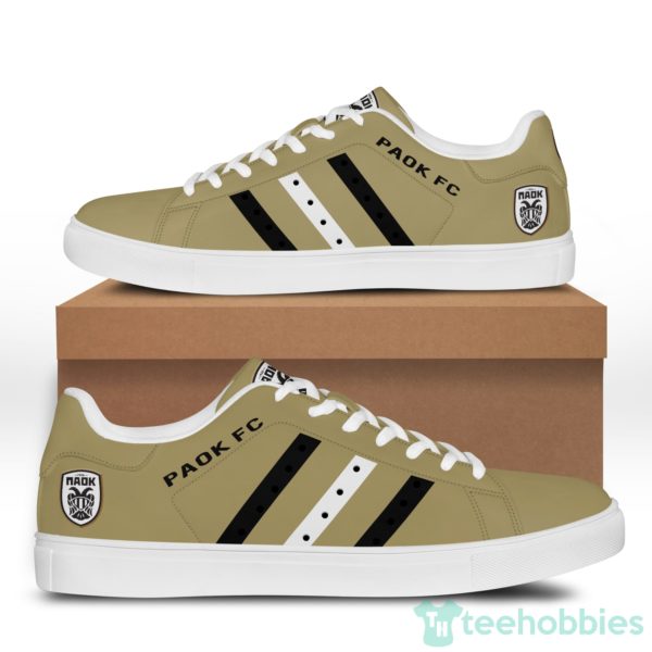 paok fc military green low top skate shoes 1 a90Jn 600x600px Paok Fc Military Green Low Top Skate Shoes