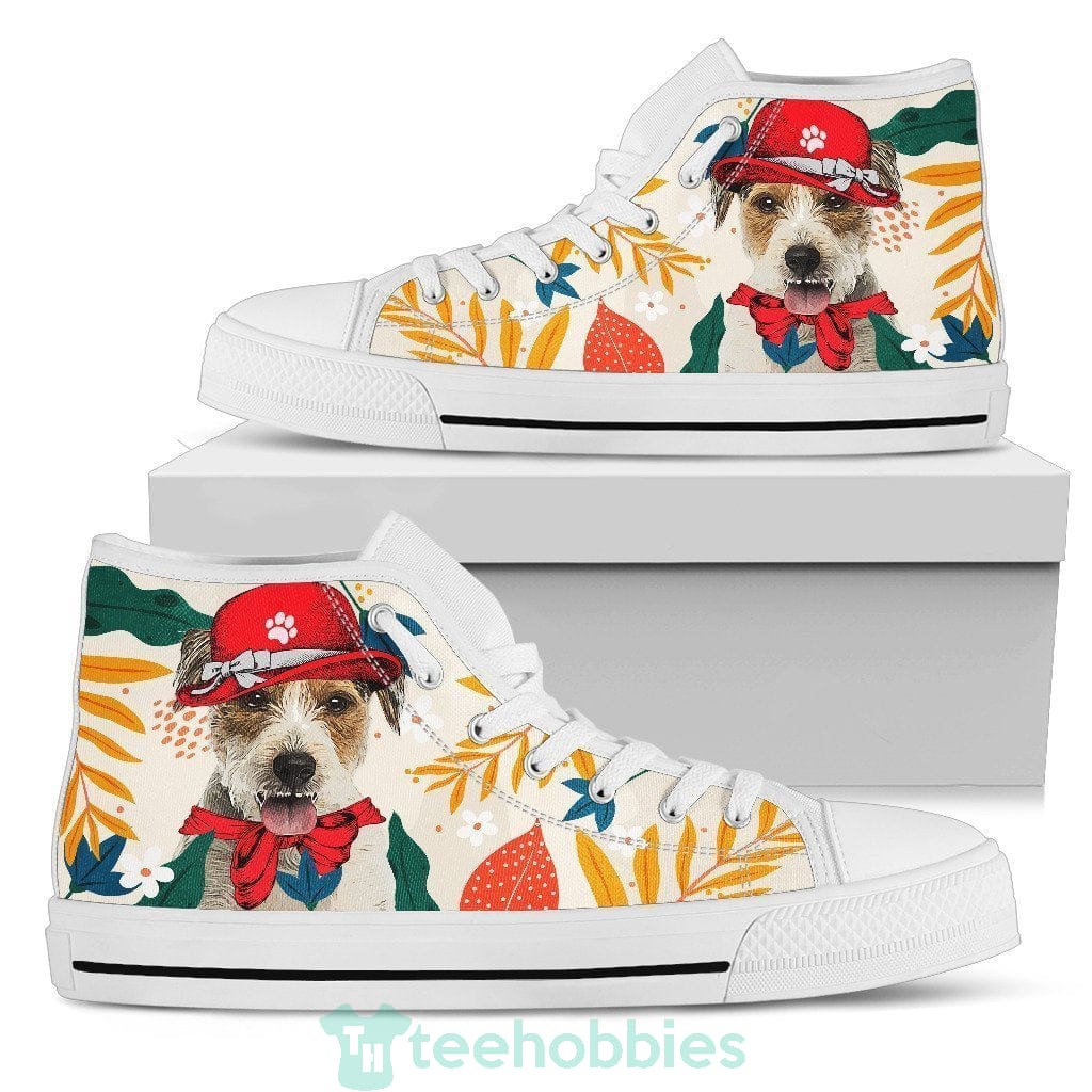 Parson Russell Dog Women High Top Shoes Funny