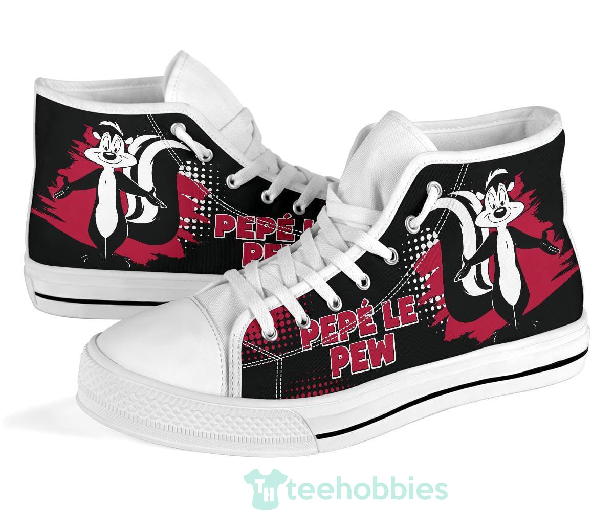 Pepe Le Pew High Top Shoes Looney Tunes Fan Product photo 1