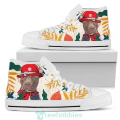 pit bull dog bully women high top shoes funny 2 2QMQC 247x247px Pit Bull Dog Bully Women High Top Shoes Funny