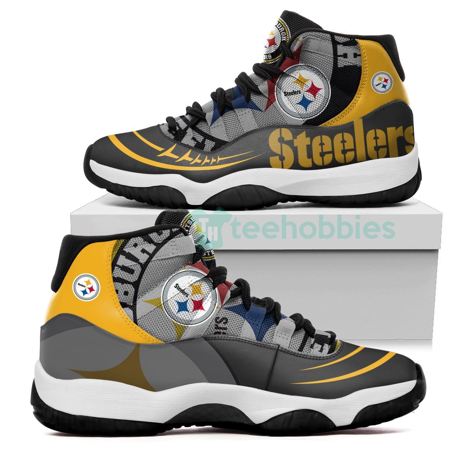 Pittsburgh Steelers New Air Jordan 11 Shoes Fans