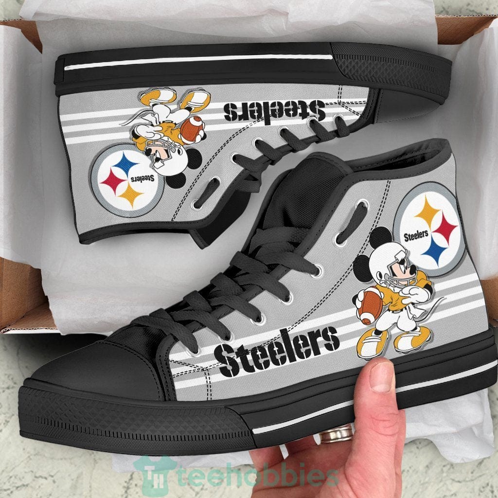 Pittsburgh Steelers Sneakers High Top Shoes Fan Gift