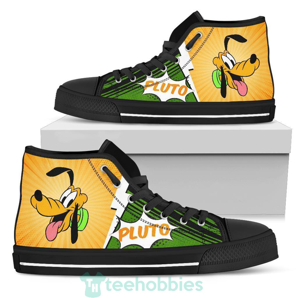 Pluto Sneakers High Top Shoes Fan