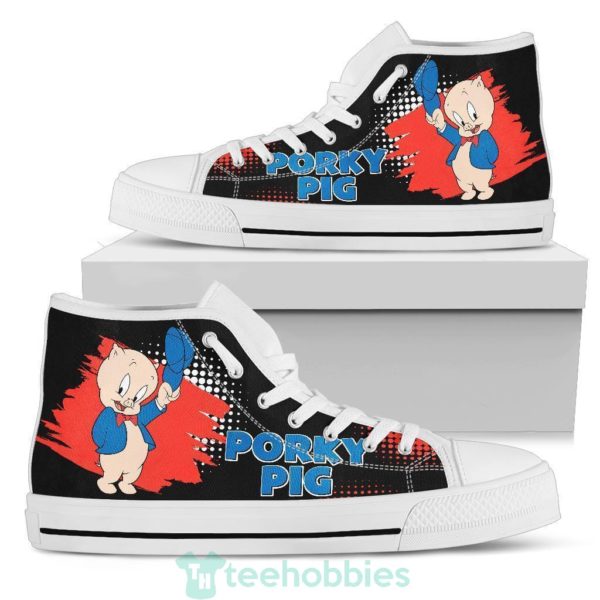 porky pig high top shoes looney tunes fan 3 GQyGm 600x600px Porky Pig High Top Shoes Looney Tunes Fan