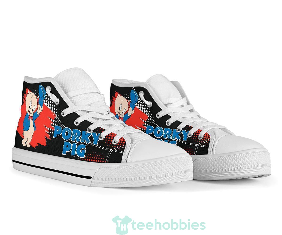 Porky Pig  High Top Shoes Looney Tunes Fan Product photo 2