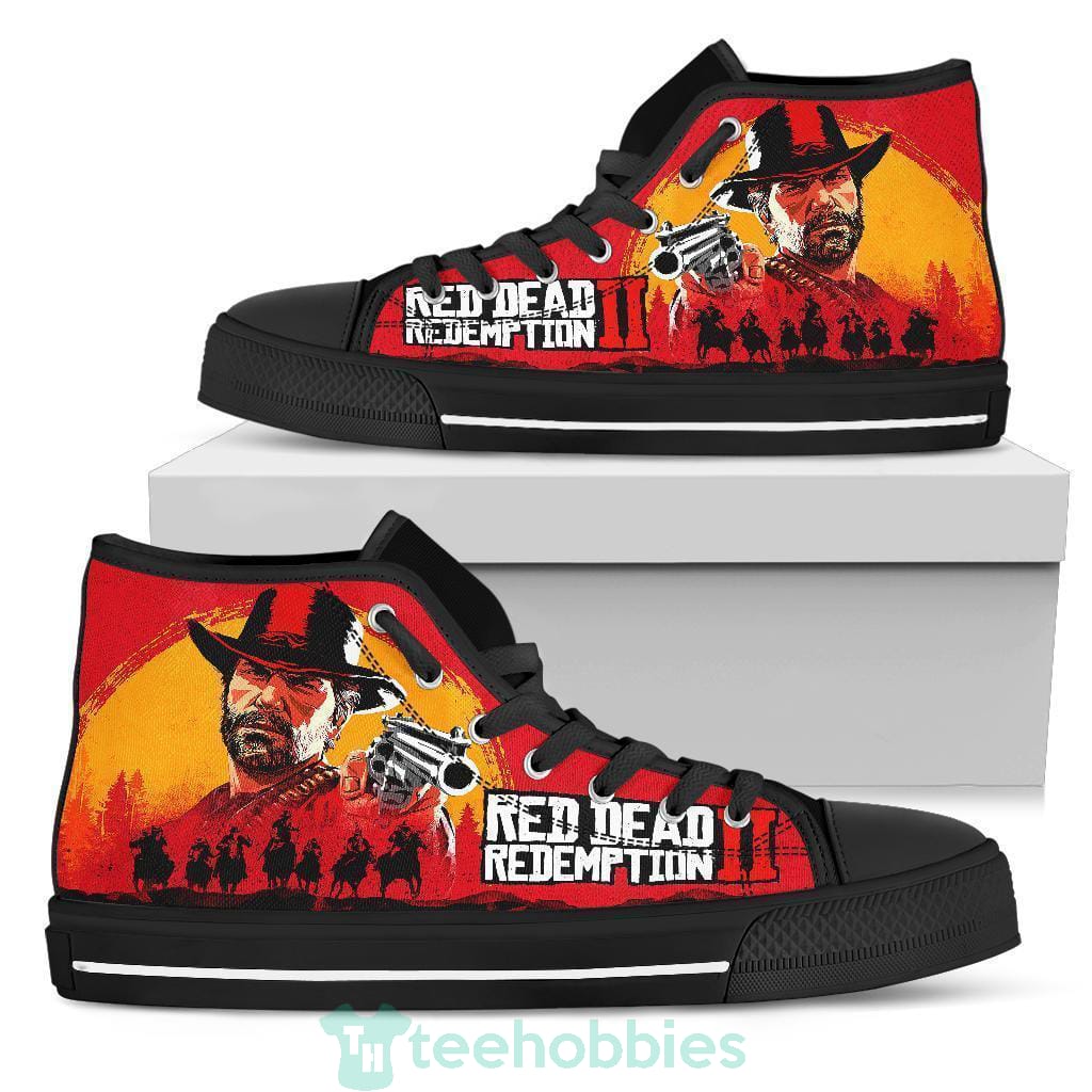 Red Dead Redemption II Custom High Top Shoes For Fans Product photo 2